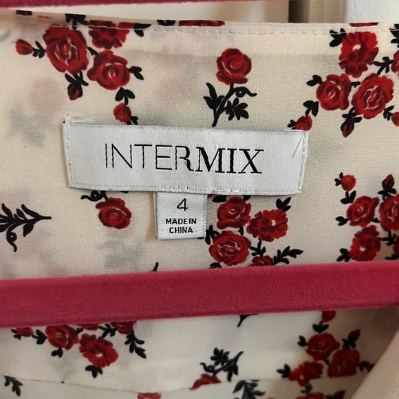 Intermix Silk Blouse - Picture 2 of 2